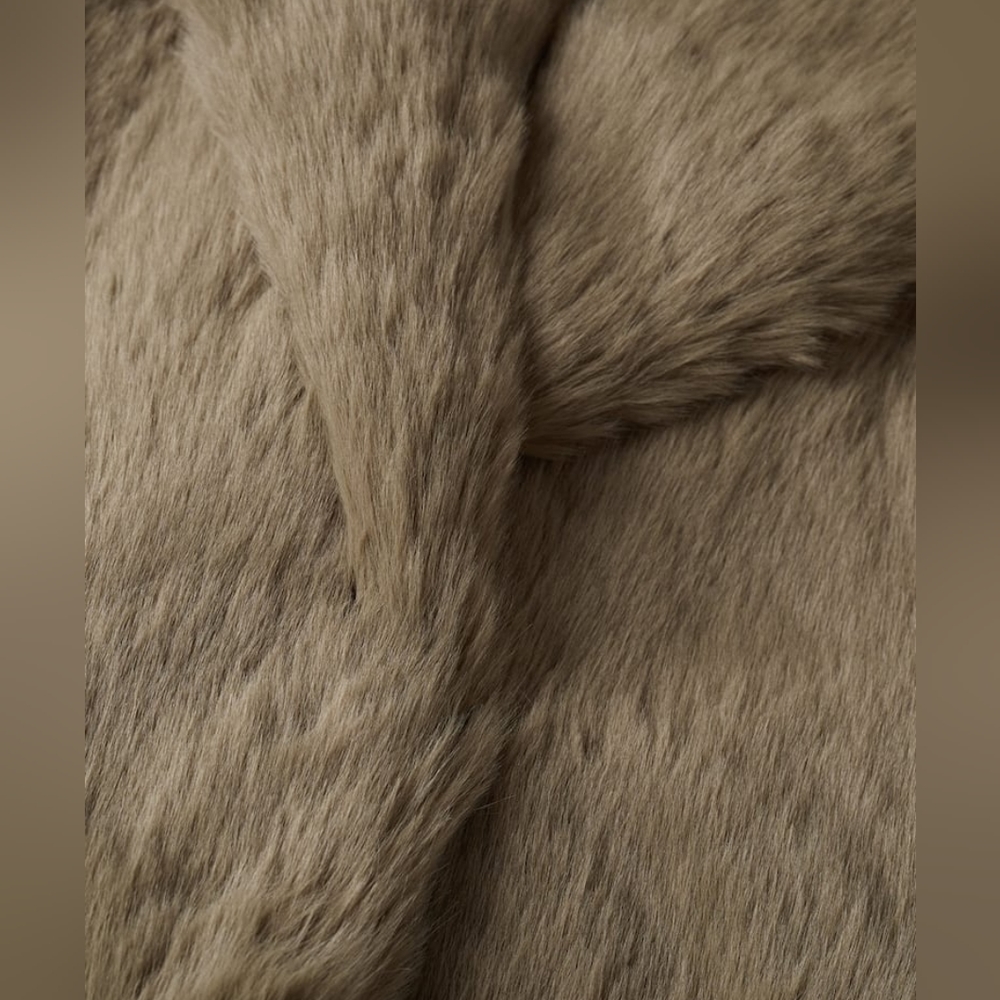 MANGO Faux fur vest - Picture 7 of 9